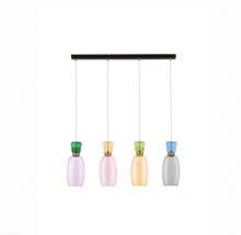 Pluma oprawa wisząca led 32W 3000K 3660lm kolorowa